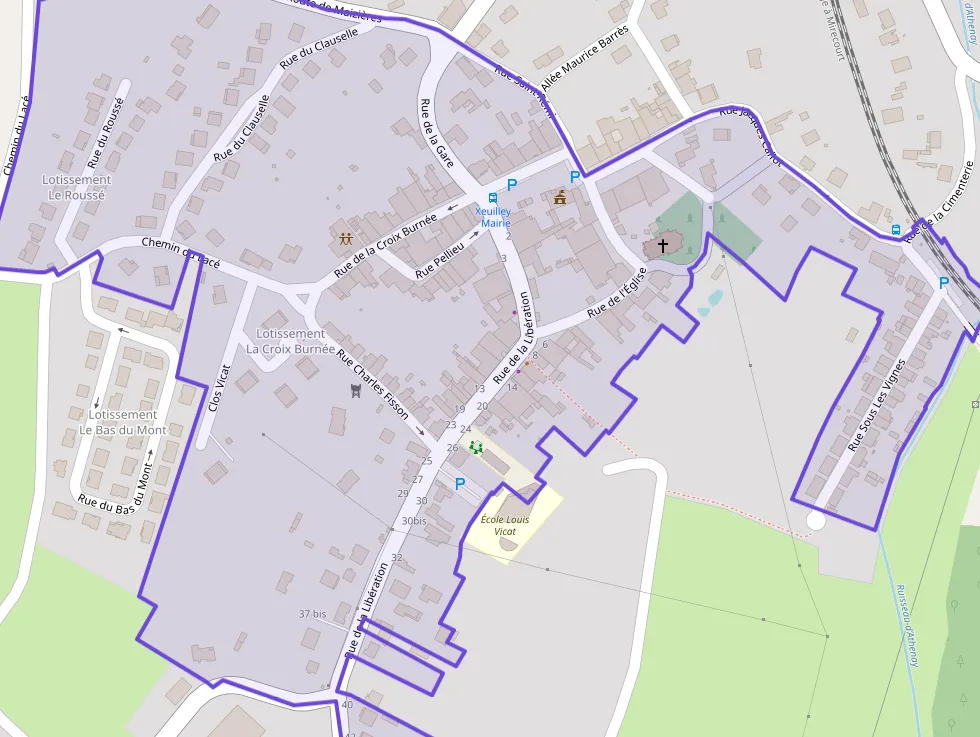 Maison 82 m² quatre pièces à vendre à Xeuilley