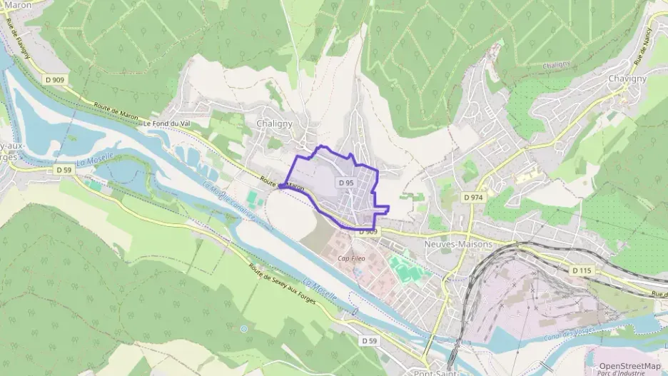 Maison 56 m² trois pièces à vendre à Chaligny
