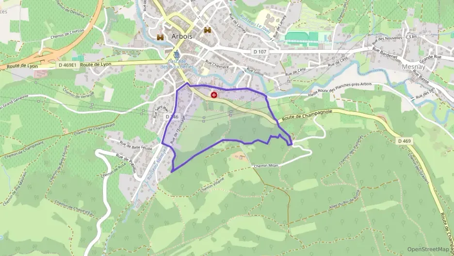 Maison 73 m² quatre pièces à vendre à Arbois