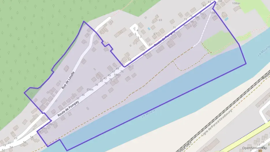 Maison 83 m² quatre pièces à vendre à Liverdun