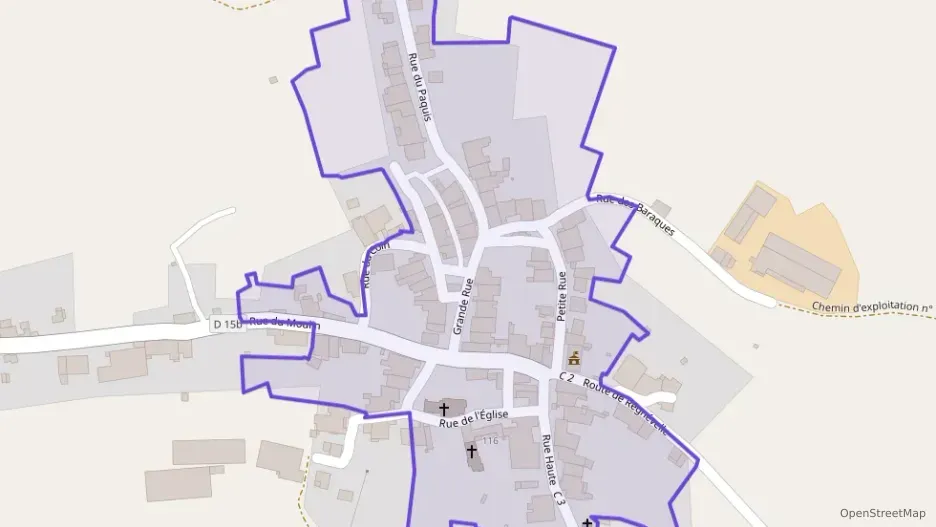 Maison 70 m² trois pièces à vendre à Godoncourt