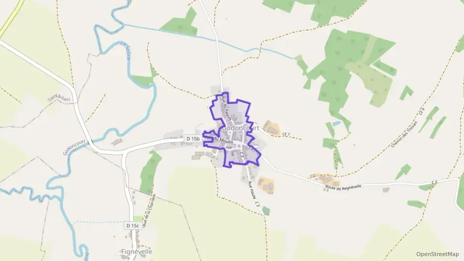 Maison 70 m² trois pièces à vendre à Godoncourt