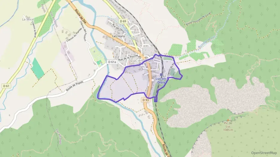 Maison 60 m² trois pièces à vendre à Luc-en-Diois