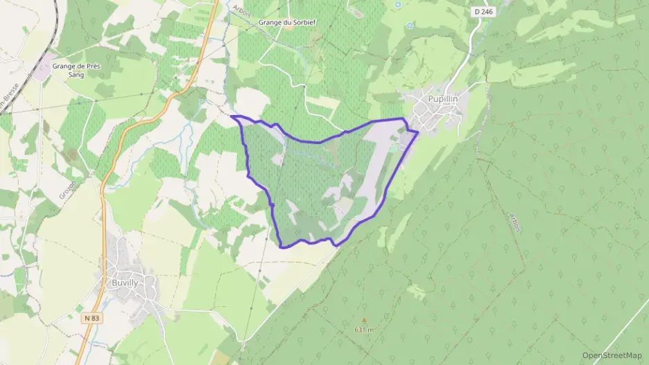 Maison 134 m² quatre pièces à vendre à Pupillin