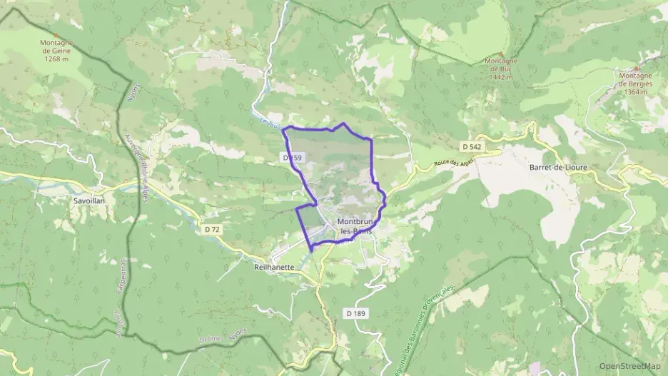 Maison 93 m² trois pièces à vendre à Montbrun-les-Bains