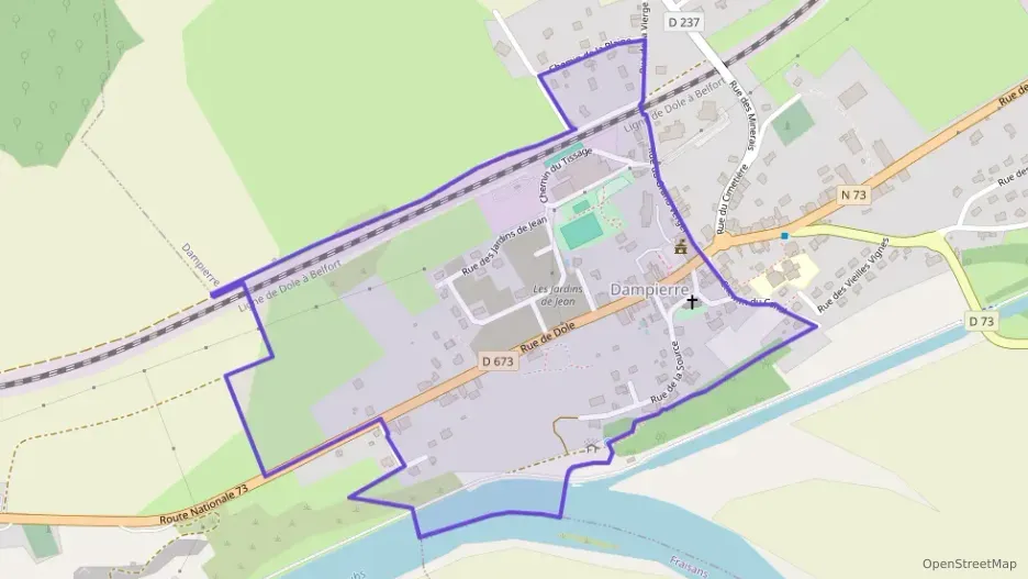 Maison 55 m² trois pièces à vendre à Dampierre