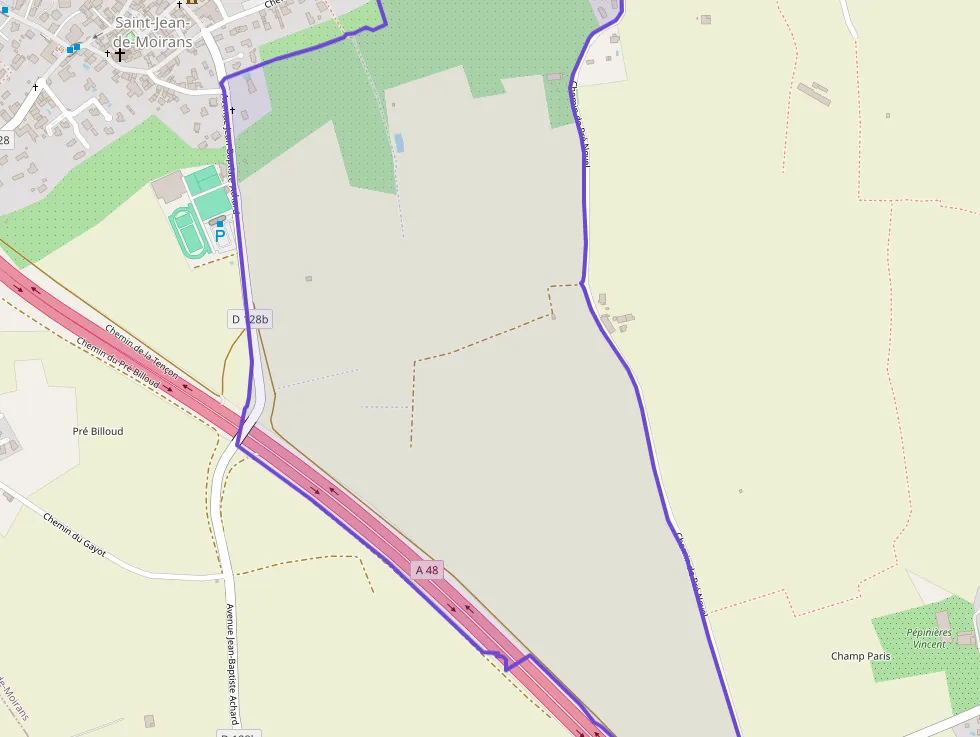 Maison 100 m² quatre pièces à vendre à Saint-Jean-de-Moirans