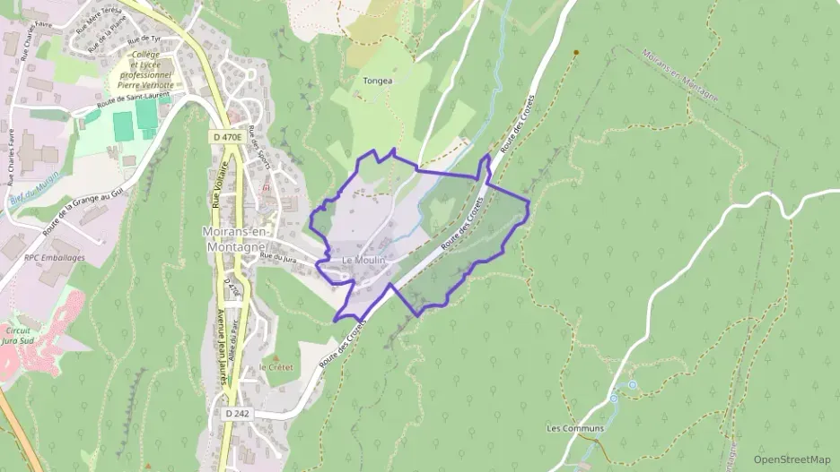 Maison 164 m² quatre pièces à vendre à Moirans-en-Montagne Maison 164 m² quatre pièces à vendre à Moirans-en-Montagne