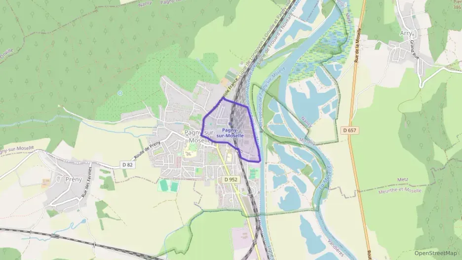 Maison 126 m² cinq pièces à vendre à Pagny-sur-Moselle