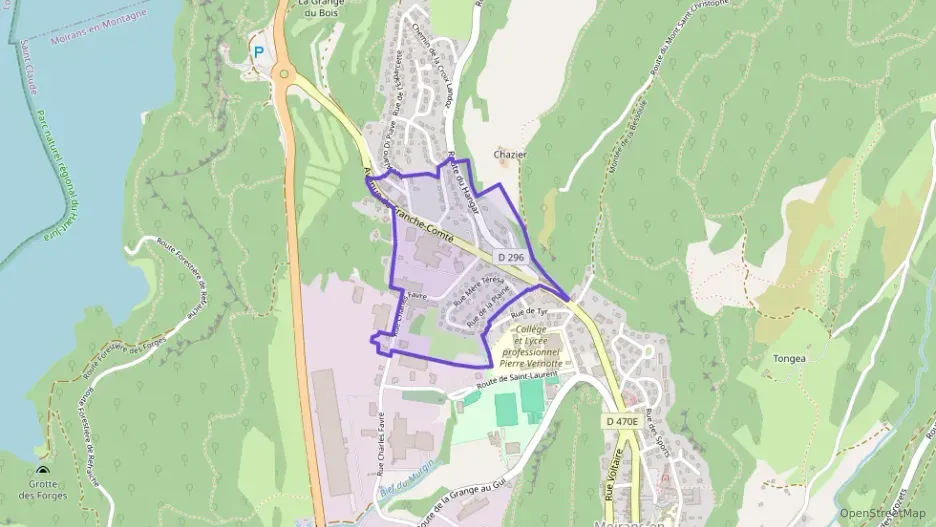 Maison 90 m² trois pièces à vendre à Moirans-en-Montagne