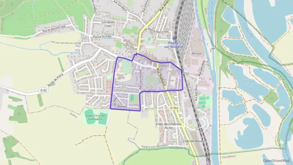 Maison 88 m² cinq pièces à vendre à Pagny-sur-Moselle Maison 88 m² cinq pièces à vendre à Pagny-sur-Moselle