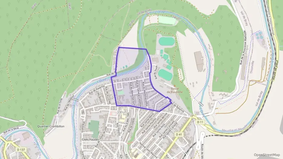 Maison 85 m² quatre pièces à vendre à Jœuf