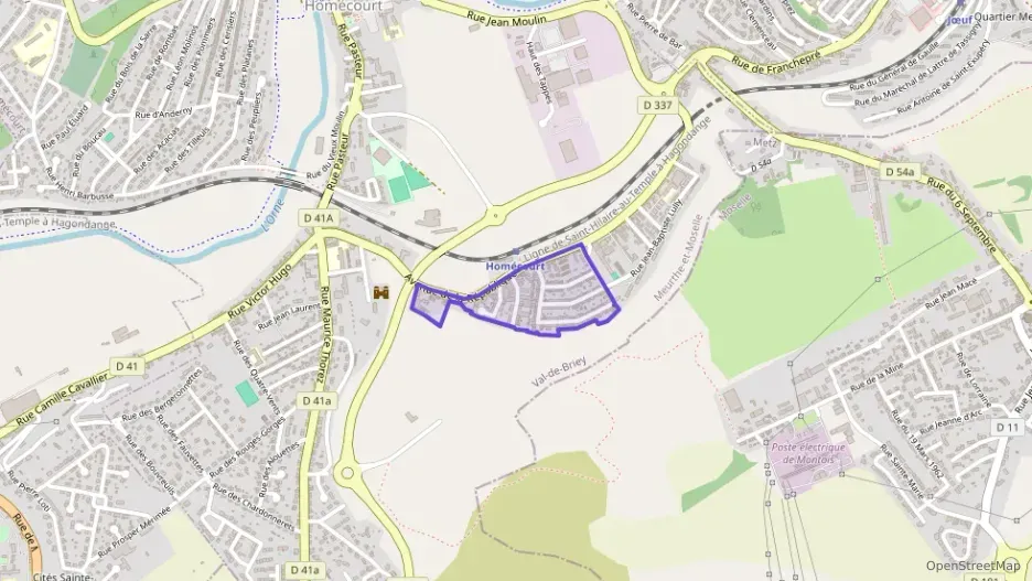Maison 80 m² quatre pièces à vendre à Homécourt