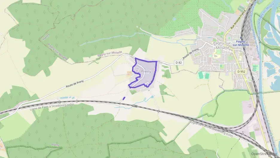 Maison 90 m² trois pièces à vendre à Prény Maison 90 m² trois pièces à vendre à Prény