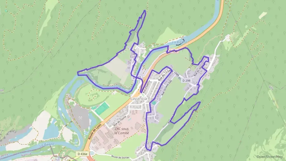 Maison 90 m² quatre pièces à vendre à Lavancia-Epercy