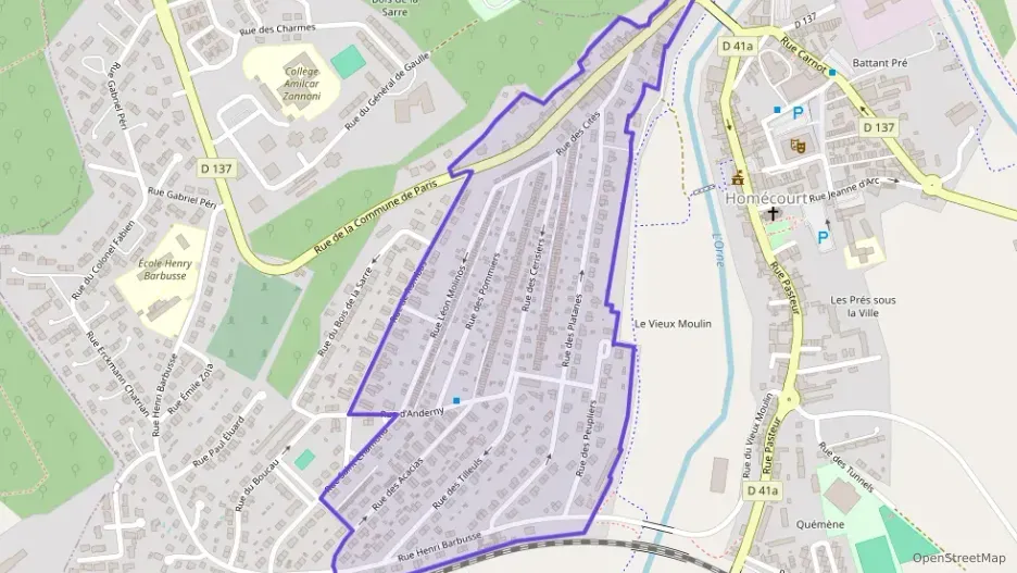 Maison 91 m² quatre pièces à vendre à Homécourt
