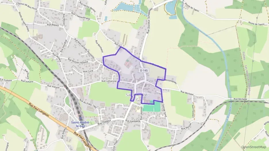 Maison 74 m² quatre pièces à vendre à Saint-André-le-Gaz