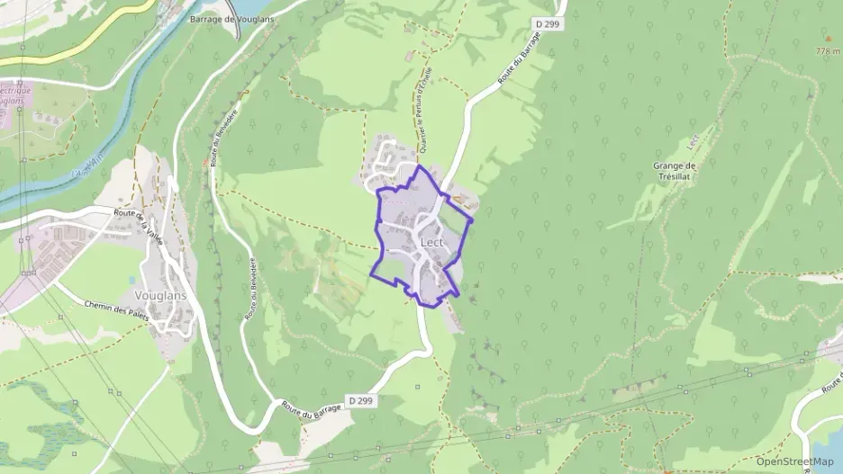 Maison 80 m² trois pièces à vendre à Lect