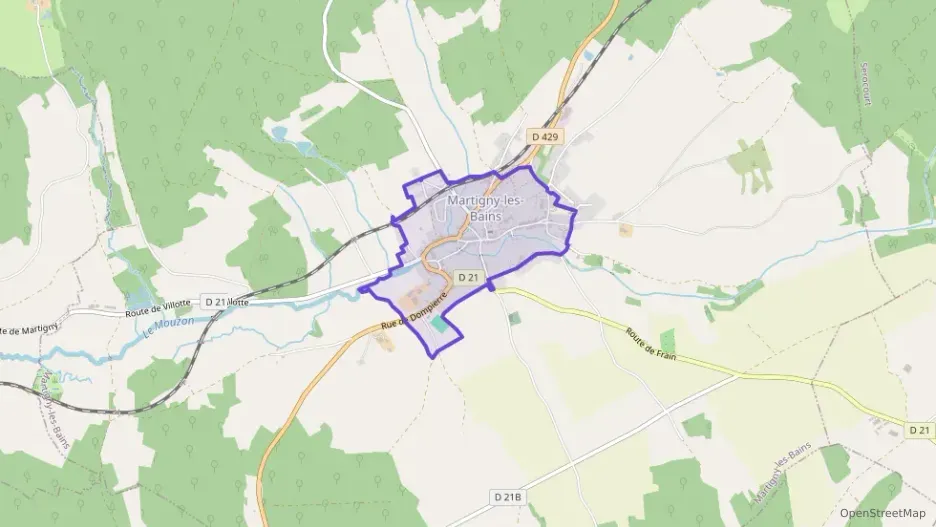 Maison 80 m² quatre pièces à vendre à Martigny-les-Bains