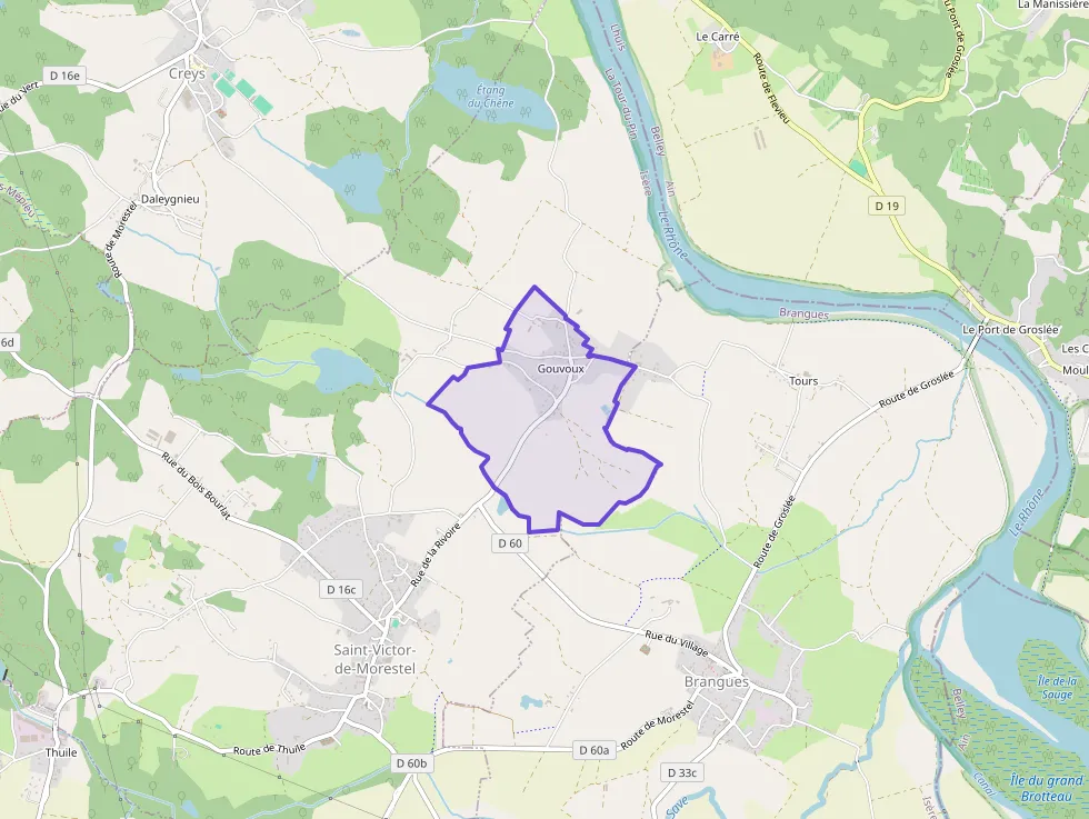 Maison 65 m² deux pieces à vendre à Saint-Victor-de-Morestel