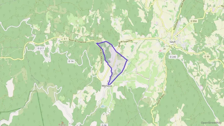 Maison 138 m² six pièces à vendre à Monieux