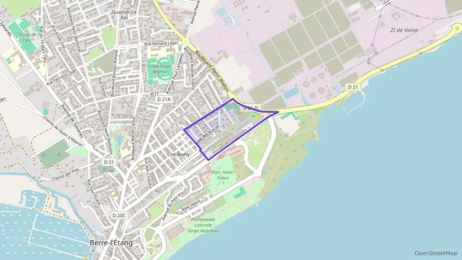Maison 70 m² trois pièces à vendre à Berre-l`Étang