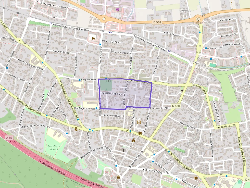 Maison 97 m² quatre pièces à vendre à Châteauneuf-les-Martigues