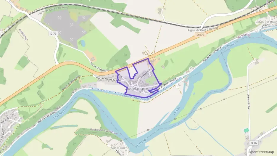 Maison 57 m² trois pièces à vendre à Audelange