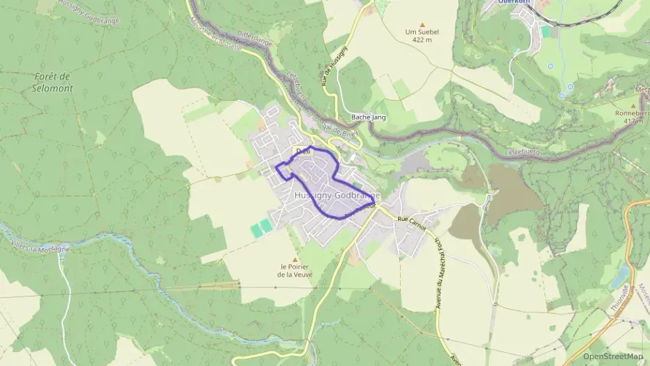 Maison 90 m² quatre pièces à vendre à Hussigny-Godbrange