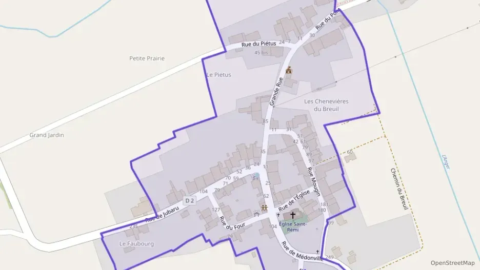 Maison 84 m² deux pieces à vendre à Gendreville Maison 84 m² deux pieces à vendre à Gendreville