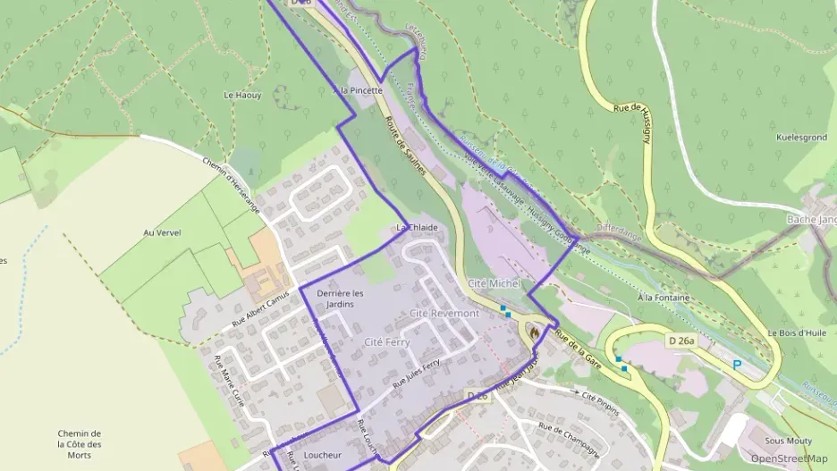 Maison 88 m² cinq pièces à vendre à Hussigny-Godbrange
