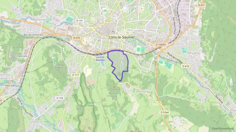 Maison 88 m² cinq pièces à vendre à Lons-le-Saunier