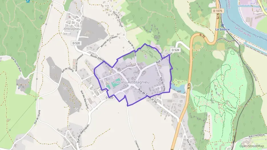 Maison 68 m² cinq pièces à vendre à Porcieu-Amblagnieu