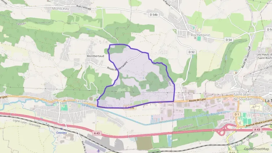 Maison 97 m² quatre pièces à vendre à Cessieu