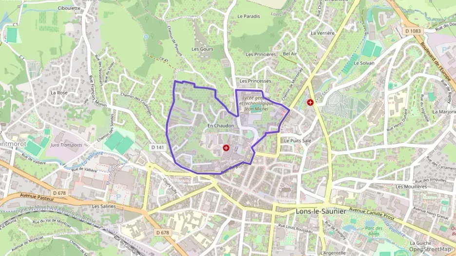 Maison 70 m² quatre pièces à vendre à Lons-le-Saunier
