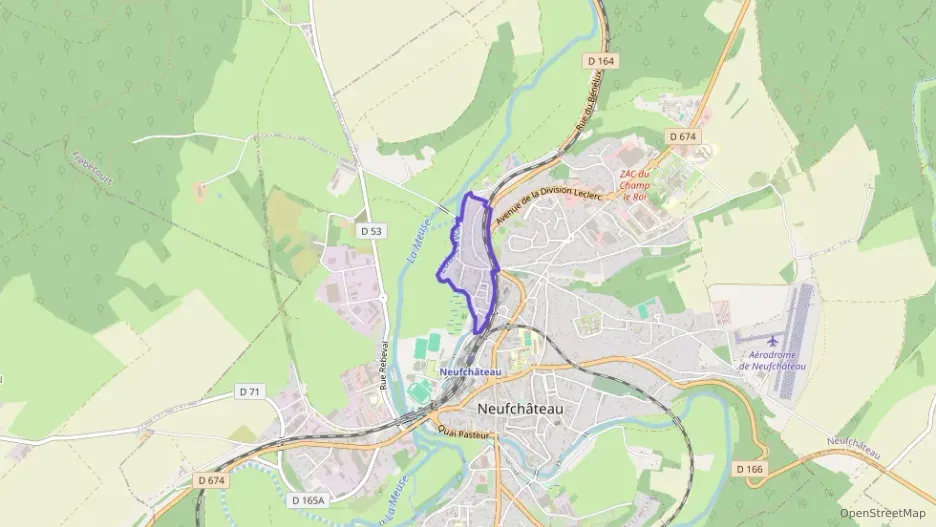 Maison 71 m² quatre pièces à vendre à Neufchâteau