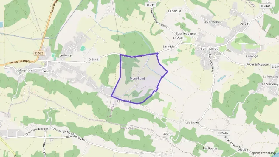 Maison 107 m² trois pièces à vendre à Sermérieu