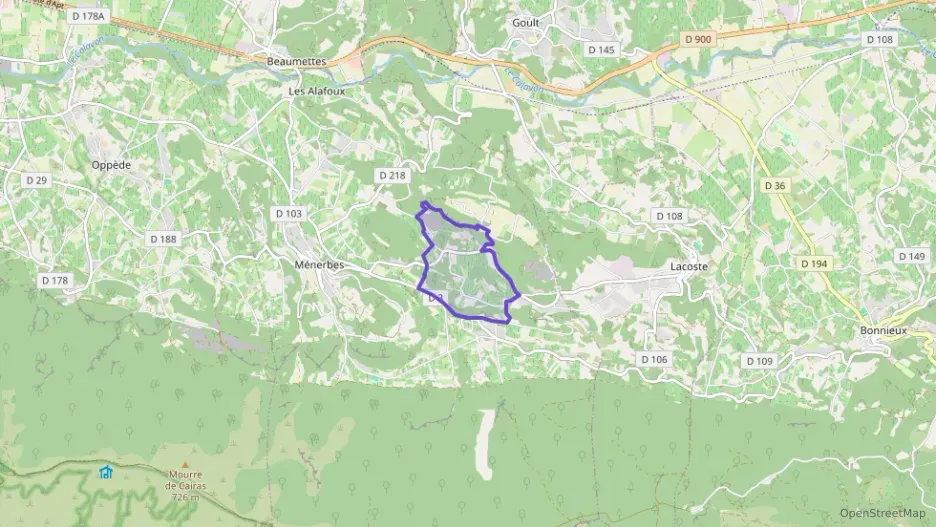 Maison 96 m² quatre pièces à vendre à Ménerbes