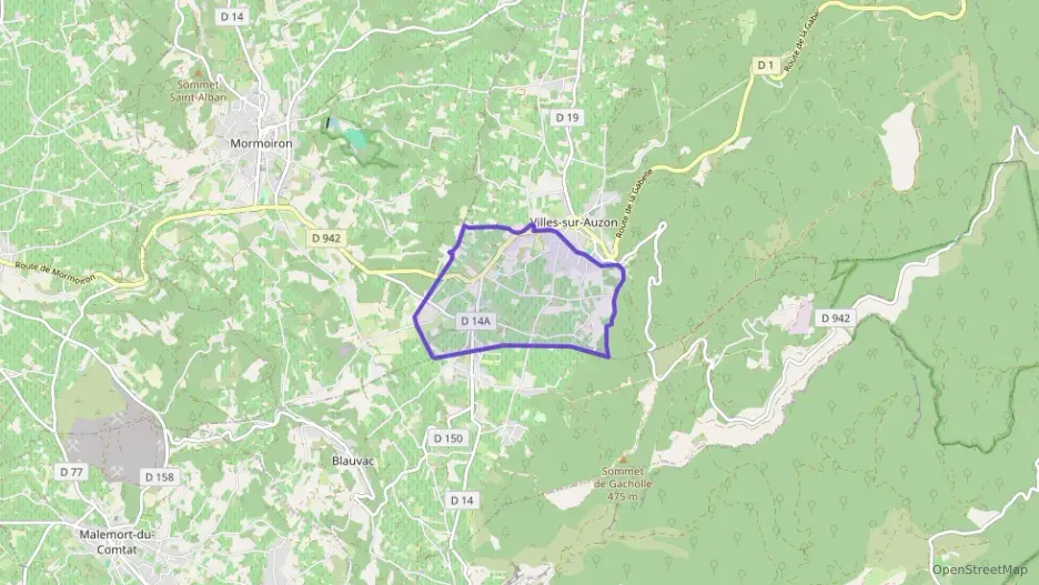 Maison 89 m² quatre pièces à vendre à Villes-sur-Auzon