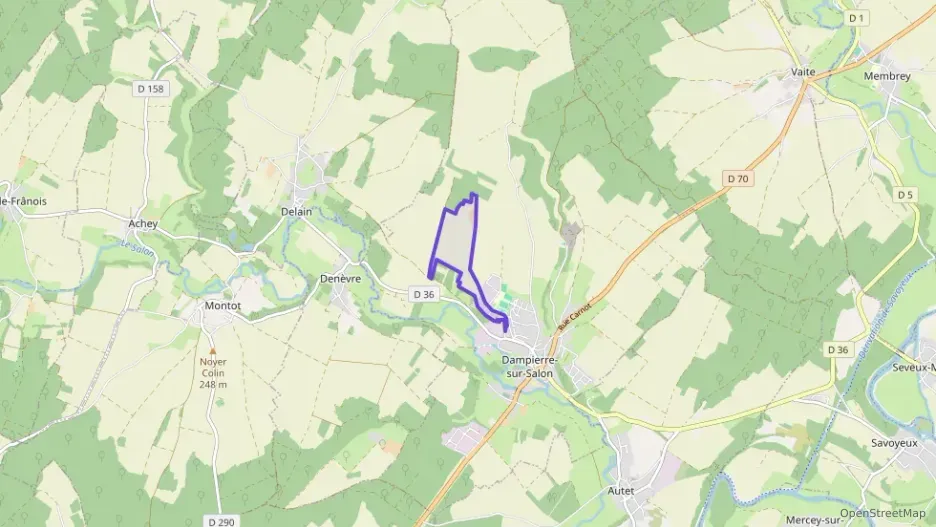 Maison 70 m² trois pièces à vendre à Dampierre-sur-Salon