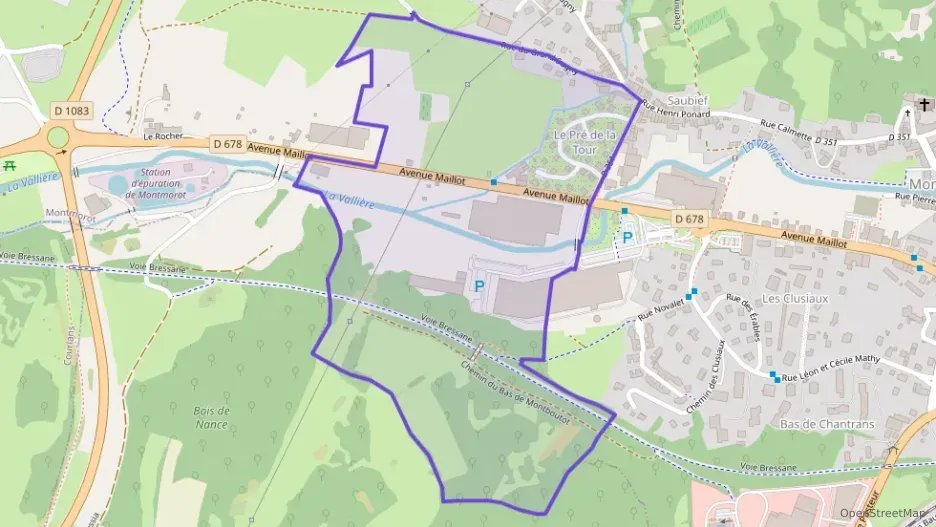 Maison 90 m² cinq pièces à vendre à Montmorot