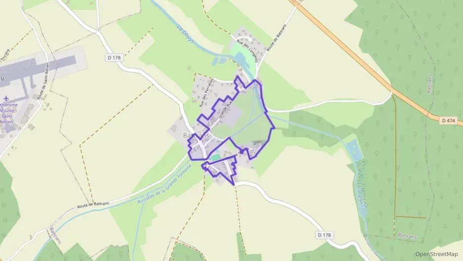 Maison 190 m² sept pièces à vendre à Battrans Maison 190 m² sept pièces à vendre à Battrans