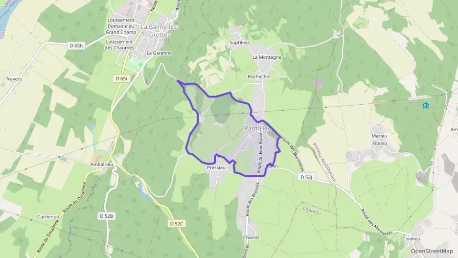 Maison 95 m² quatre pièces à vendre à Parmilieu