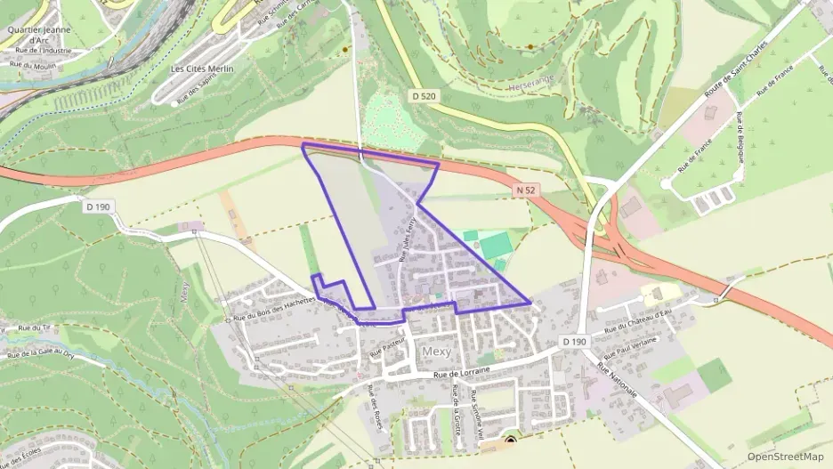 Maison 82 m² cinq pièces à vendre à Mexy