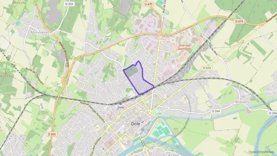 Maison 58 m² trois pièces à vendre à Dole