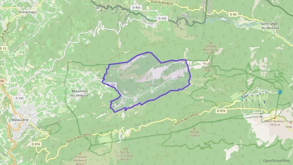 Maison 156 m² six pièces à vendre à Beaumont-du-Ventoux