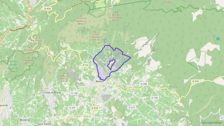 Maison 115 m² deux pieces à vendre à Bédoin Maison 115 m² deux pieces à vendre à Bédoin