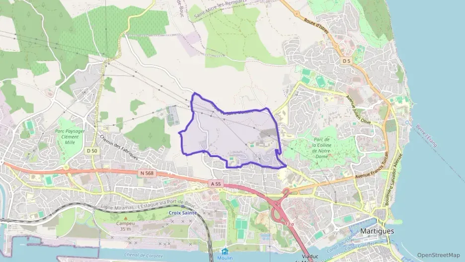 Maison 89 m² quatre pièces à vendre à Martigues