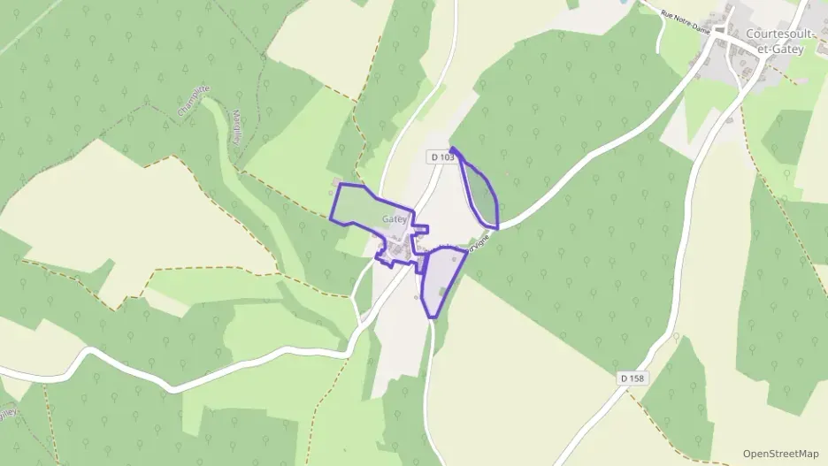 Maison 156 m² quatre pièces à vendre à Courtesoult-et-Gatey Maison 156 m² quatre pièces à vendre à Courtesoult-et-Gatey