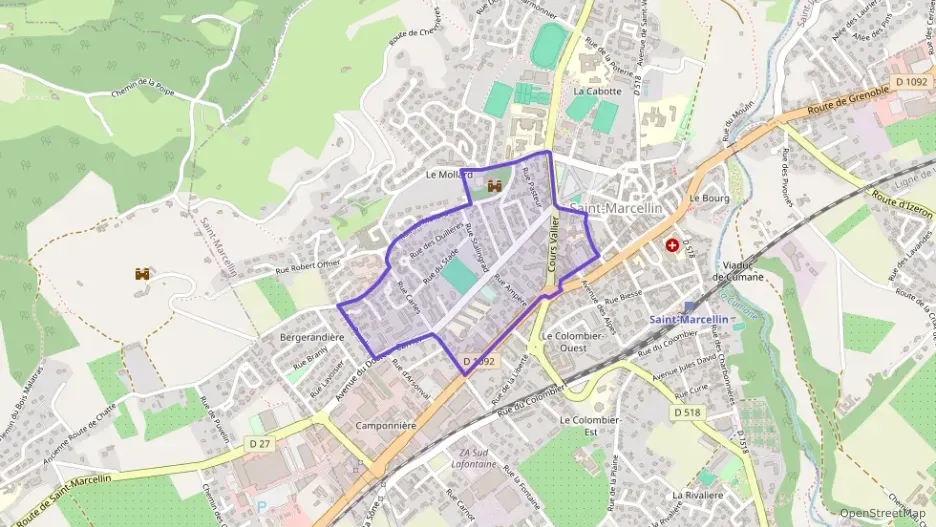 Maison 90 m² quatre pièces à vendre à Saint-Marcellin